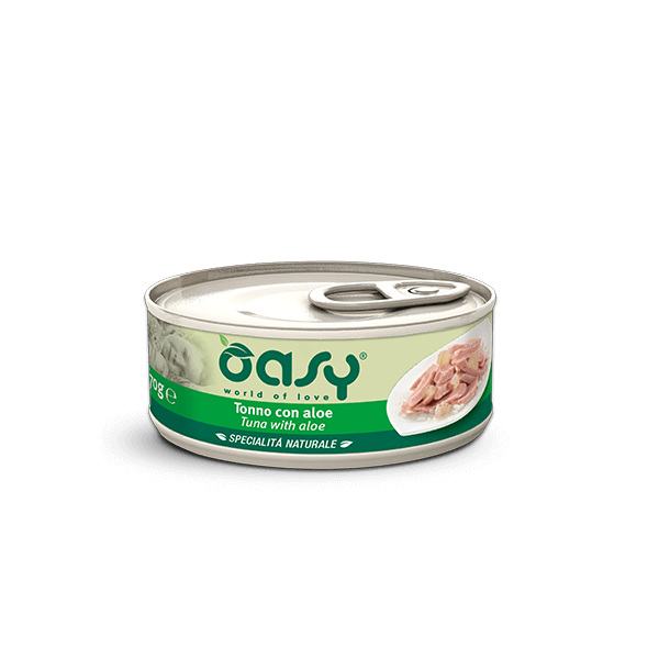 Oasy Specialità Naturale Tonno con Aloe 70gr Oasy Specialità Naturale Tonno con Aloe 70gr